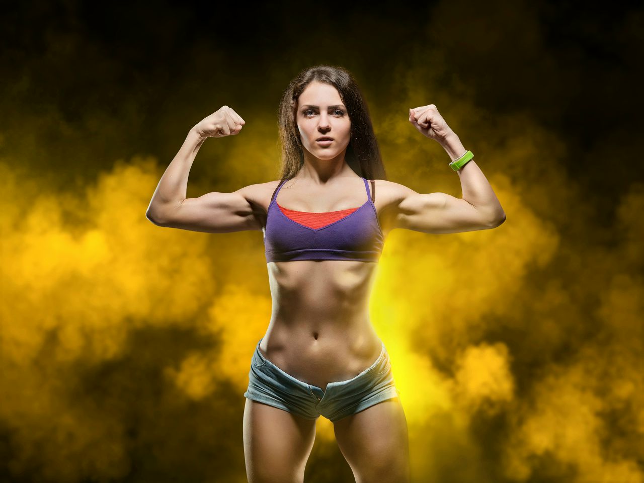 Athletic girls in Sharjah